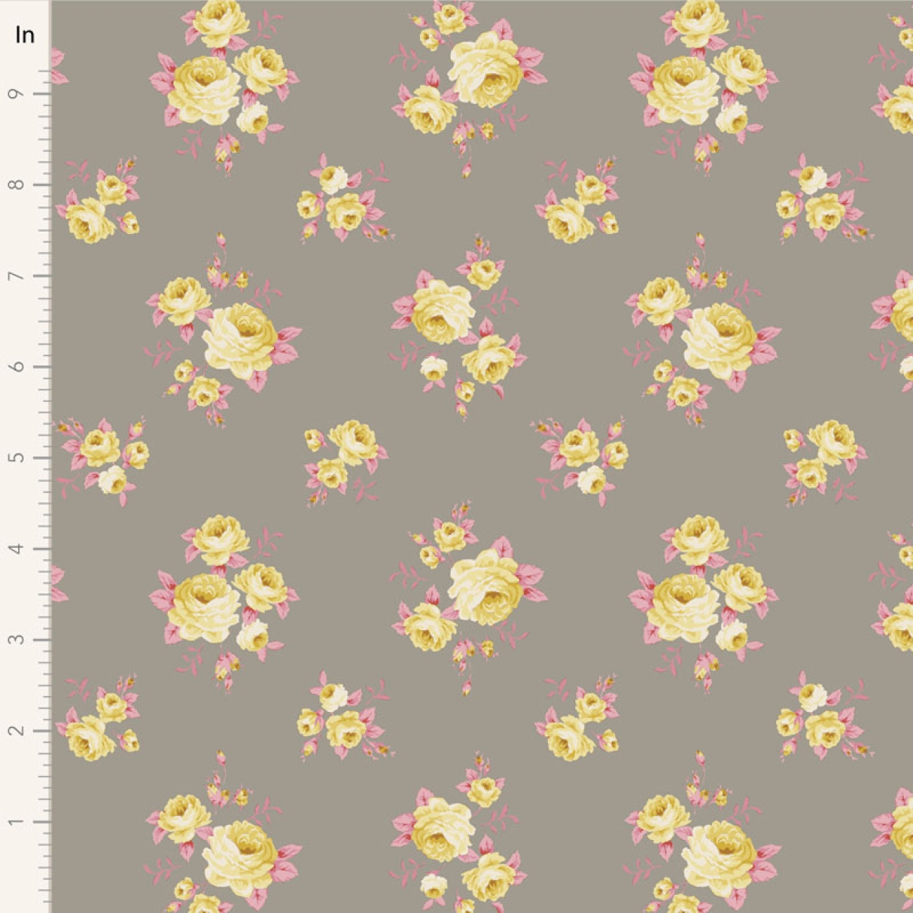 Tilda Patchwork Stoff Baumwolle - Sunday Brunch - Mille Grey